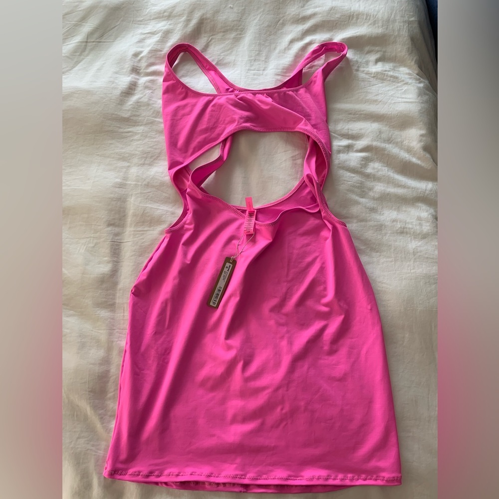 SKIMS Cut Out Tank Dress Taffy Large NWT